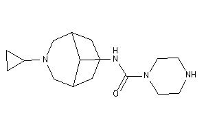 Image of N-(7-cyclopropyl-7-azabicyclo[3.3.1]nonan-9-yl)piperazine-1-carboxamide