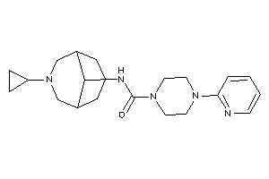 N-(7-cyclopropyl-7-azabicyclo[3.3.1]nonan-9-yl)-4-(2-pyridyl)piperazine-1-carboxamide