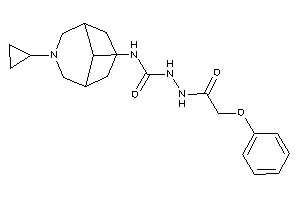 1-(7-cyclopropyl-7-azabicyclo[3.3.1]nonan-9-yl)-3-[(2-phenoxyacetyl)amino]urea