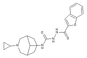 1-(benzofuran-2-carbonylamino)-3-(7-cyclopropyl-7-azabicyclo[3.3.1]nonan-9-yl)urea