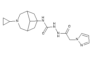 1-(7-cyclopropyl-7-azabicyclo[3.3.1]nonan-9-yl)-3-[(2-pyrazol-1-ylacetyl)amino]urea