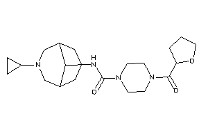 N-(7-cyclopropyl-7-azabicyclo[3.3.1]nonan-9-yl)-4-(tetrahydrofuran-2-carbonyl)piperazine-1-carboxamide