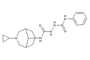 1-(7-cyclopropyl-7-azabicyclo[3.3.1]nonan-9-yl)-3-(phenylcarbamoylamino)urea