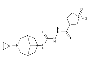 1-(7-cyclopropyl-7-azabicyclo[3.3.1]nonan-9-yl)-3-[(1,1-diketothiolane-3-carbonyl)amino]urea