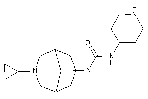 Image of 1-(7-cyclopropyl-7-azabicyclo[3.3.1]nonan-9-yl)-3-(4-piperidyl)urea
