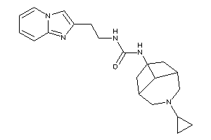 1-(7-cyclopropyl-7-azabicyclo[3.3.1]nonan-9-yl)-3-(2-imidazo[1,2-a]pyridin-2-ylethyl)urea