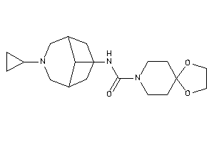 N-(7-cyclopropyl-7-azabicyclo[3.3.1]nonan-9-yl)-1,4-dioxa-8-azaspiro[4.5]decane-8-carboxamide