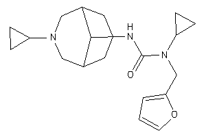 Image of 1-cyclopropyl-3-(7-cyclopropyl-7-azabicyclo[3.3.1]nonan-9-yl)-1-(2-furfuryl)urea