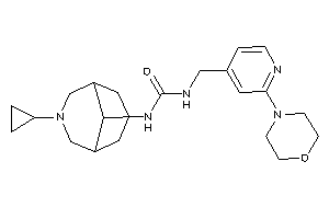 1-(7-cyclopropyl-7-azabicyclo[3.3.1]nonan-9-yl)-3-[(2-morpholino-4-pyridyl)methyl]urea