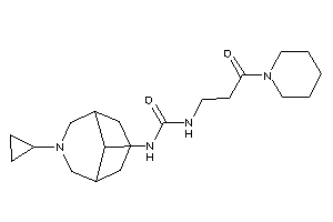 1-(7-cyclopropyl-7-azabicyclo[3.3.1]nonan-9-yl)-3-(3-keto-3-piperidino-propyl)urea