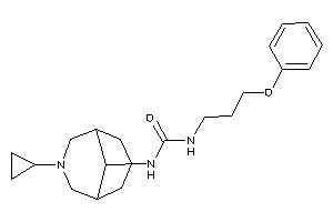 Image of 1-(7-cyclopropyl-7-azabicyclo[3.3.1]nonan-9-yl)-3-(3-phenoxypropyl)urea