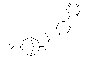 1-(7-cyclopropyl-7-azabicyclo[3.3.1]nonan-9-yl)-3-[1-(2-pyridyl)-4-piperidyl]urea