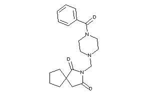 3-[(4-benzoylpiperazino)methyl]-3-azaspiro[4.4]nonane-2,4-quinone