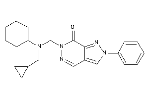 6-[[cyclohexyl(cyclopropylmethyl)amino]methyl]-2-phenyl-pyrazolo[3,4-d]pyridazin-7-one