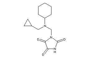 1-[[cyclohexyl(cyclopropylmethyl)amino]methyl]imidazolidine-2,4,5-trione