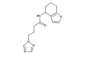 N-(4,5,6,7-tetrahydrobenzofuran-4-yl)-4-(1,2,4-triazol-1-yl)butyramide