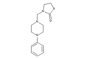 3-[(4-phenylpiperazino)methyl]thiazolidin-2-one