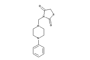 3-[(4-phenylpiperazino)methyl]thiazolidine-2,4-quinone