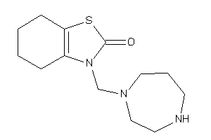3-(1,4-diazepan-1-ylmethyl)-4,5,6,7-tetrahydro-1,3-benzothiazol-2-one