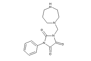 1-(1,4-diazepan-1-ylmethyl)-3-phenyl-imidazolidine-2,4,5-trione