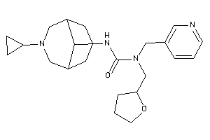 3-(7-cyclopropyl-7-azabicyclo[3.3.1]nonan-9-yl)-1-(3-pyridylmethyl)-1-(tetrahydrofurfuryl)urea