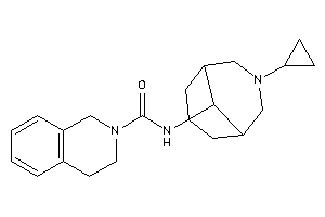 N-(7-cyclopropyl-7-azabicyclo[3.3.1]nonan-9-yl)-3,4-dihydro-1H-isoquinoline-2-carboxamide