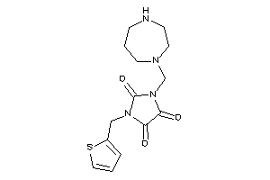 1-(1,4-diazepan-1-ylmethyl)-3-(2-thenyl)imidazolidine-2,4,5-trione