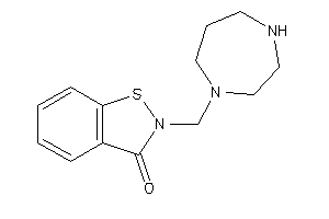 Image of 2-(1,4-diazepan-1-ylmethyl)-1,2-benzothiazol-3-one