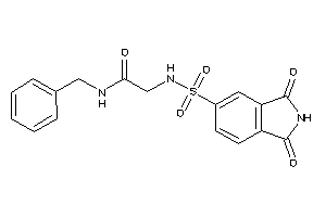 N-benzyl-2-[(1,3-diketoisoindolin-5-yl)sulfonylamino]acetamide