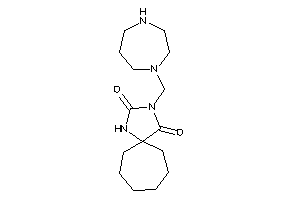 3-(1,4-diazepan-1-ylmethyl)-1,3-diazaspiro[4.6]undecane-2,4-quinone