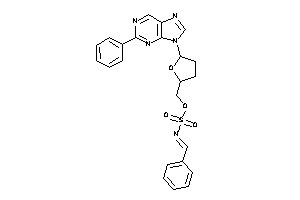 Image of N-benzalsulfamic Acid [5-(2-phenylpurin-9-yl)tetrahydrofuran-2-yl]methyl Ester