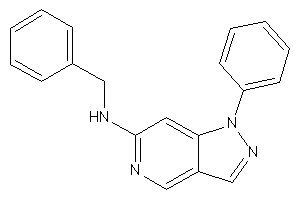 Image of Benzyl-(1-phenylpyrazolo[4,3-c]pyridin-6-yl)amine