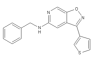 Benzyl-[3-(3-thienyl)isoxazolo[5,4-c]pyridin-5-yl]amine