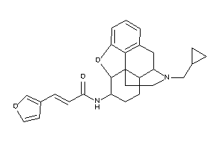 Image of N-(cyclopropylmethylBLAHyl)-3-(3-furyl)acrylamide