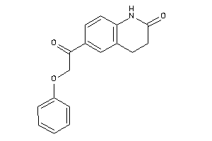 6-(2-phenoxyacetyl)-3,4-dihydrocarbostyril