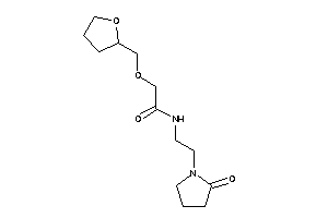 N-[2-(2-ketopyrrolidino)ethyl]-2-(tetrahydrofurfuryloxy)acetamide