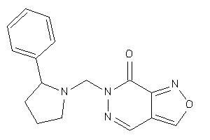 6-[(2-phenylpyrrolidino)methyl]isoxazolo[3,4-d]pyridazin-7-one