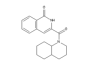 3-(3,4,4a,5,6,7,8,8a-octahydro-2H-quinoline-1-carbonyl)isocarbostyril