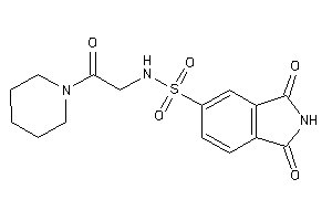 1,3-diketo-N-(2-keto-2-piperidino-ethyl)isoindoline-5-sulfonamide