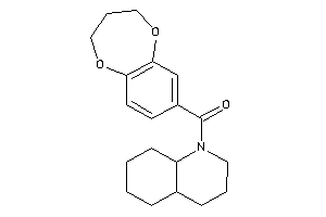 3,4,4a,5,6,7,8,8a-octahydro-2H-quinolin-1-yl(3,4-dihydro-2H-1,5-benzodioxepin-7-yl)methanone