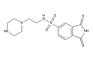 1,3-diketo-N-(2-piperazinoethyl)isoindoline-5-sulfonamide