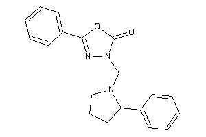 5-phenyl-3-[(2-phenylpyrrolidino)methyl]-1,3,4-oxadiazol-2-one