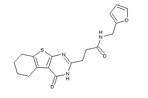 N-(2-furfuryl)-3-(4-keto-5,6,7,8-tetrahydro-3H-benzothiopheno[2,3-d]pyrimidin-2-yl)propionamide