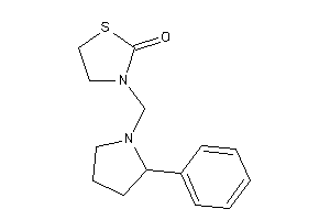 3-[(2-phenylpyrrolidino)methyl]thiazolidin-2-one