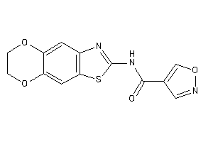 N-(6,7-dihydro-[1,4]dioxino[2,3-f][1,3]benzothiazol-2-yl)isoxazole-4-carboxamide