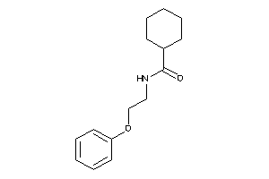 N-(2-phenoxyethyl)cyclohexanecarboxamide
