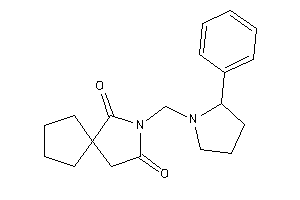 3-[(2-phenylpyrrolidino)methyl]-3-azaspiro[4.4]nonane-2,4-quinone
