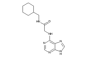 N-(cyclohexylmethyl)-2-(9H-purin-6-ylamino)acetamide