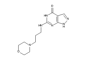 6-(3-morpholinopropylamino)-1,5-dihydropyrazolo[3,4-d]pyrimidin-4-one