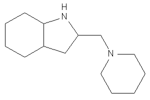 2-(piperidinomethyl)-2,3,3a,4,5,6,7,7a-octahydro-1H-indole